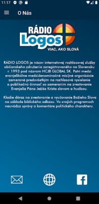 Rádio Logos pre smartphone - o nás